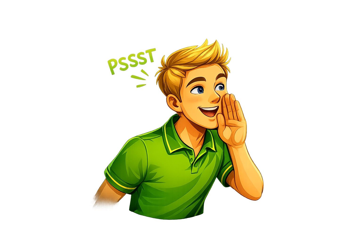 CHC Club member saying psst
